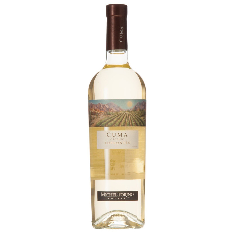 Вино Cuma Organic Торронтес столовое сухое белое 13.5%, 750мл
