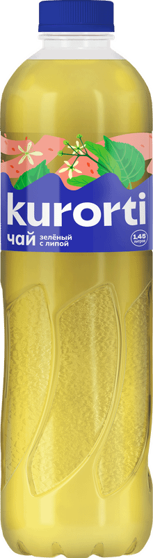 Зелёный чай Kurorti со вкусом липы, 1.45л — фото 1