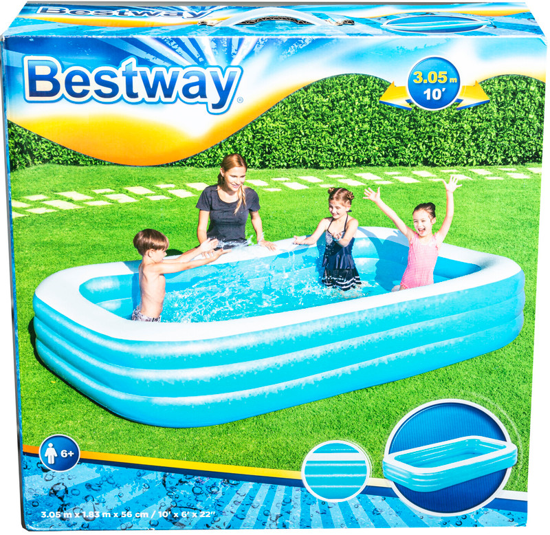 Бассейн Bestway игровой для детей 305х183х56см 54009 — фото 1