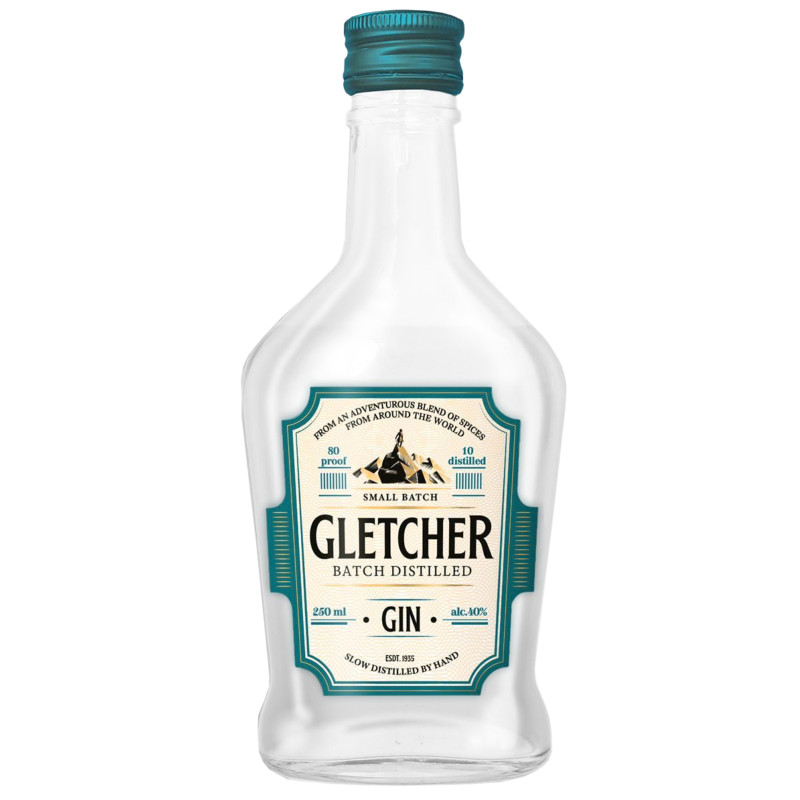 Джин Gletcher 40%, 250мл