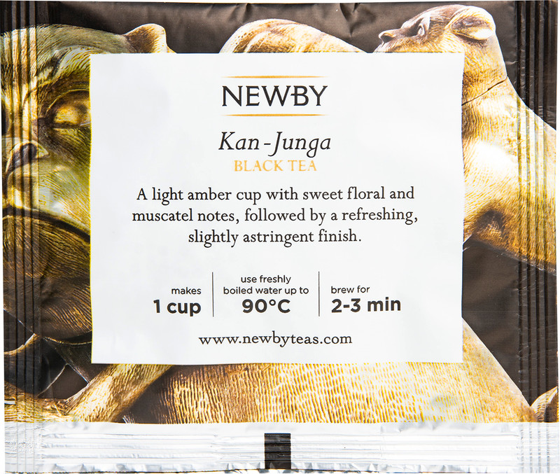 Чай Newby Кан-Джанга чёрный байховый в пирамидках, 15х2.5г — фото 4