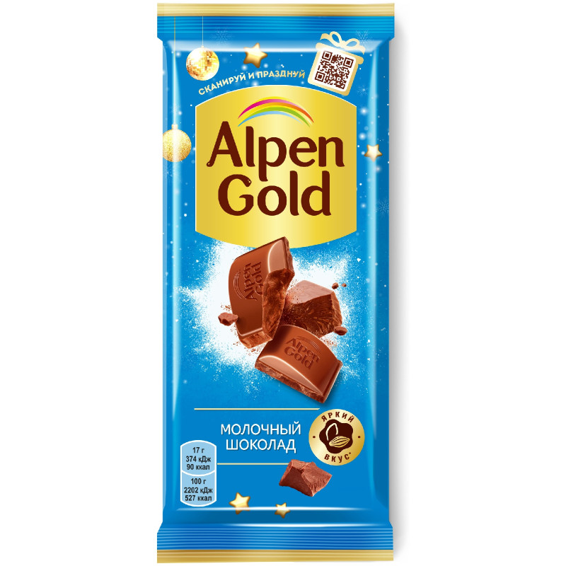 Идеи для шоколадки Alpen Gold