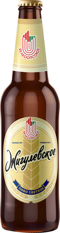 Пиво Жигулёвское светлое 4.6%, 500мл