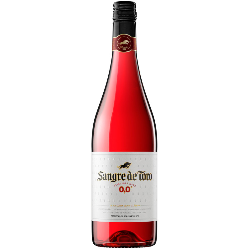 Вино Torres Сангре де Торо 2018 розовое полусладкое 0%, 750мл