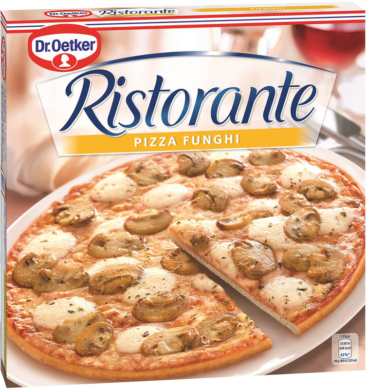 Пицца Dr.Oetker Ristorante c шампиньонами, 365г
