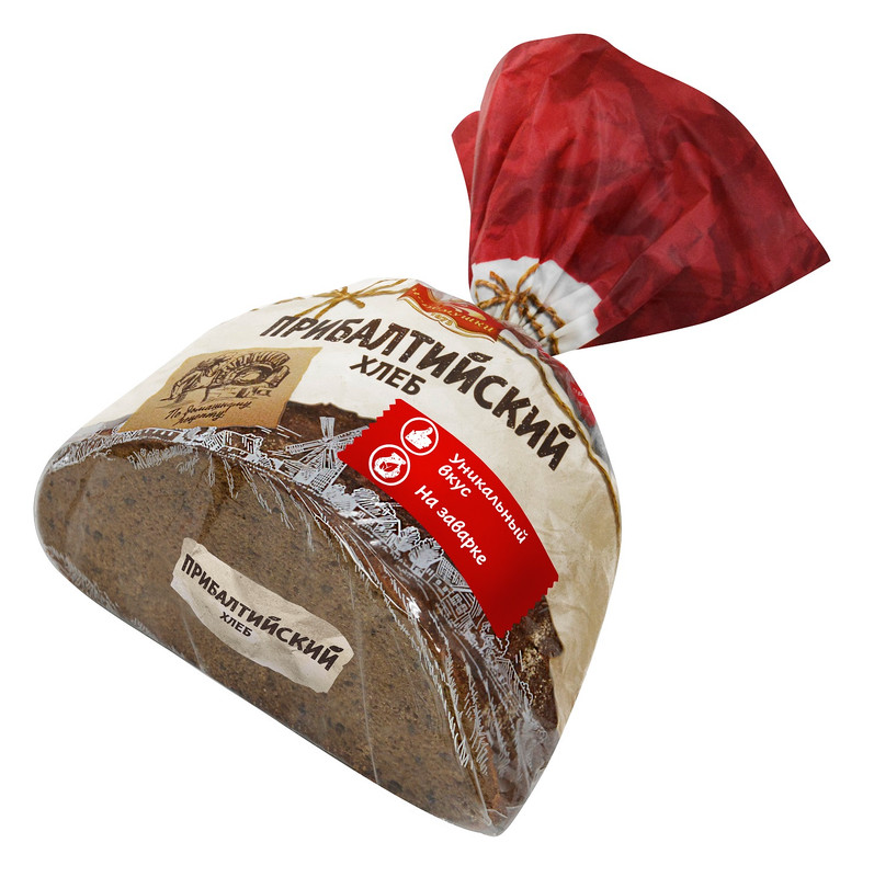Хлеб Черемушки Прибалтийский половинка нарезка, 400г