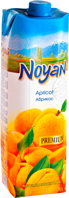 Нектар Noyan абрикосовый, 1л — фото 2