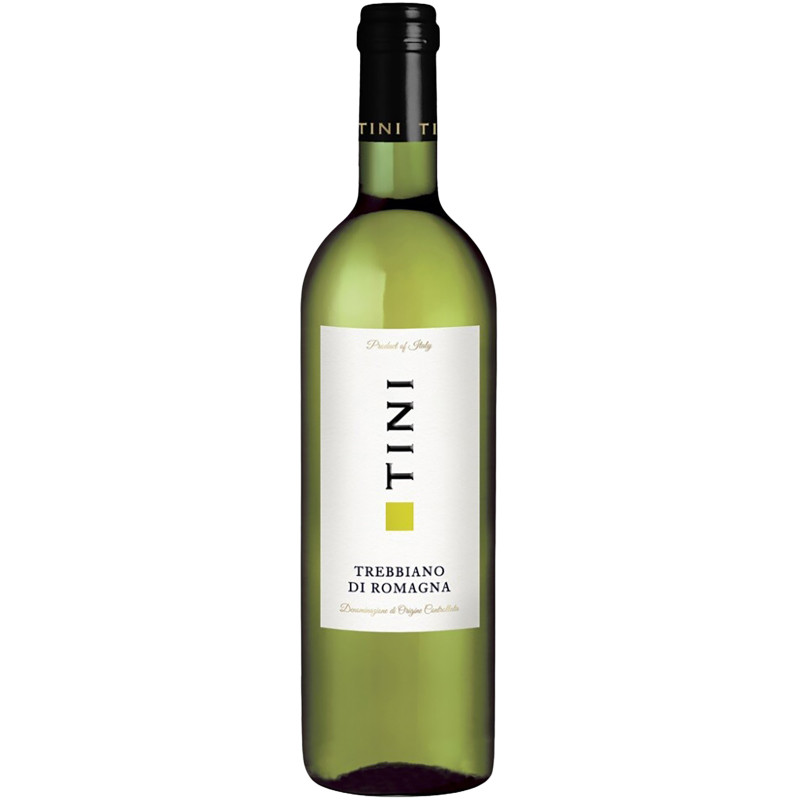 Вино Tini Треббьяно Романья 2016 белое сухое 12%, 750мл