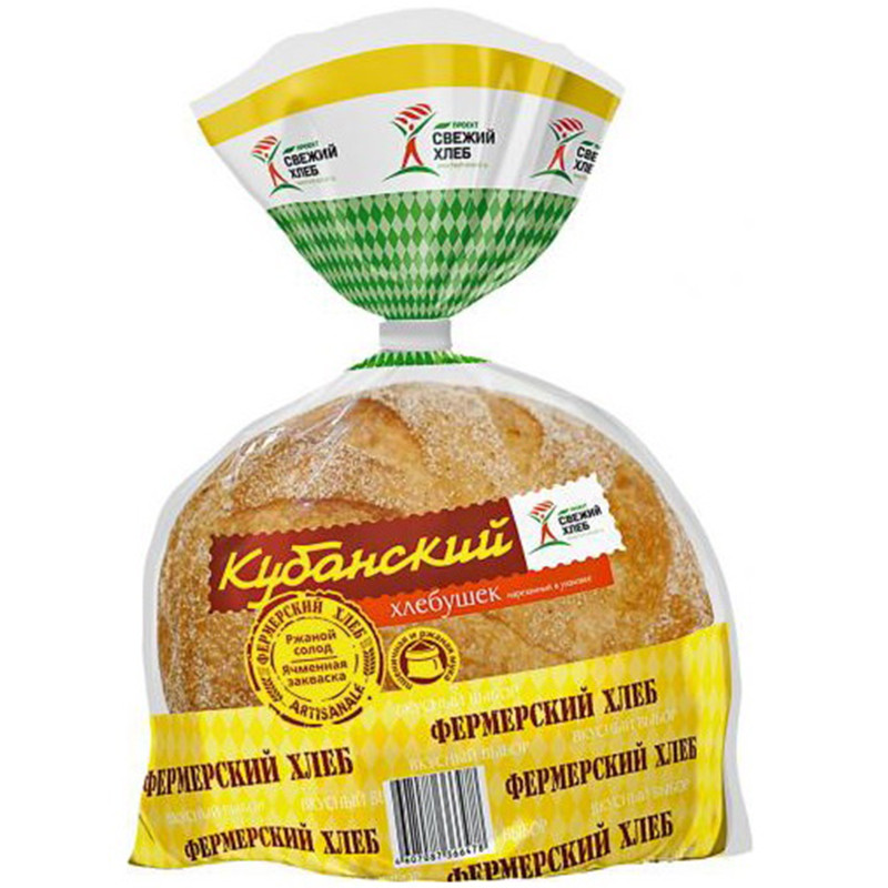 Хлеб Проект Свежий Хлеб Кубанский нарезка, 500г
