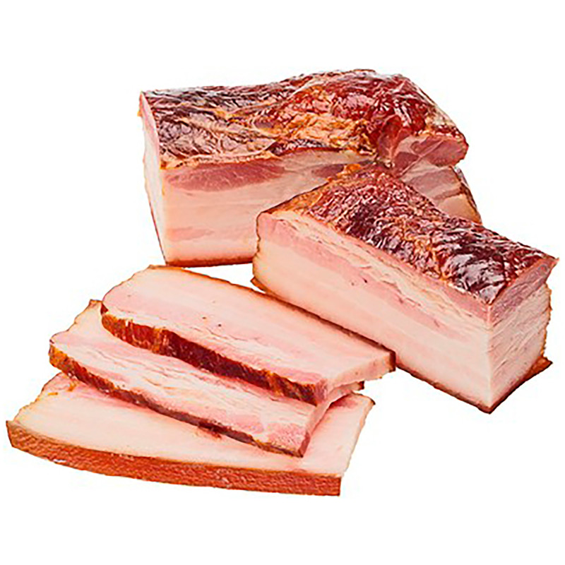 Грудинка из свинины Мясная Культура варёно-копчёная, 350г