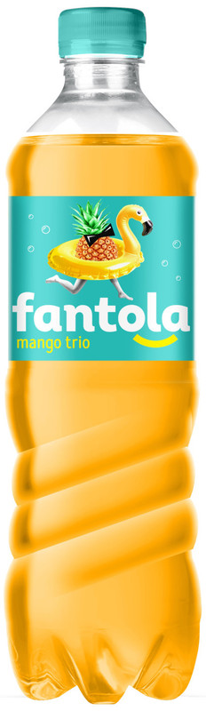 Напиток безалкогольный Fantola Манго трио газированный, 500мл