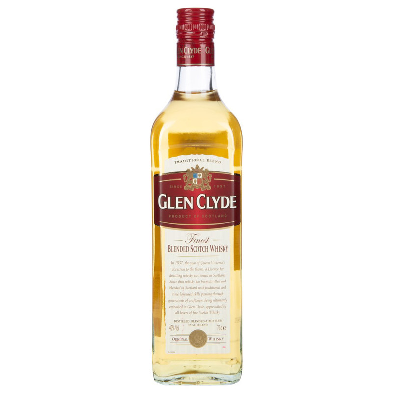 Виски Glen Clyde 3-летний 40%, 700мл