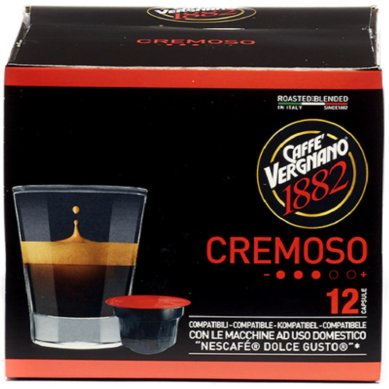 Кофе в капсулах Caffe Vergnano Dolce Gusto Cremoso 12x7.5г