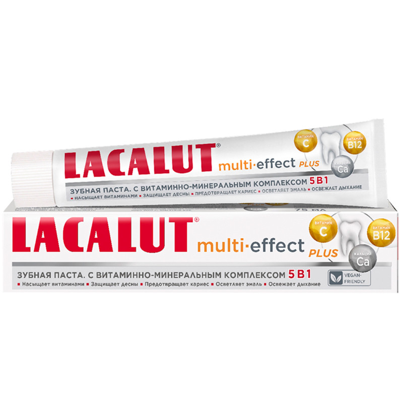 Зубная паста Lacalut Multi-Effect, 50мл — фото 1