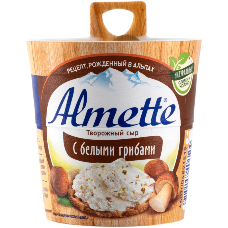Сыр творожный Almette С белыми грибами 60%, 150г — фото 2
