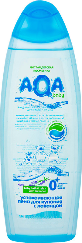 Пена для ванны Aqa baby успокаивающая с лавандой, 500мл