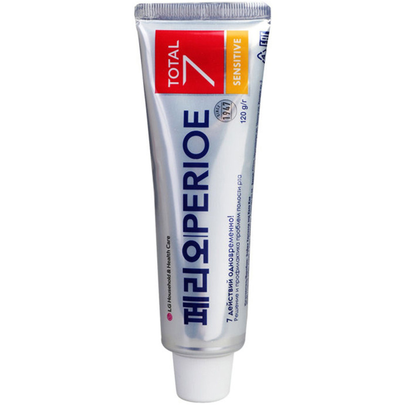 Зубная паста Perioe Total 7 Sensitive комплексного действия, 120г — фото 3