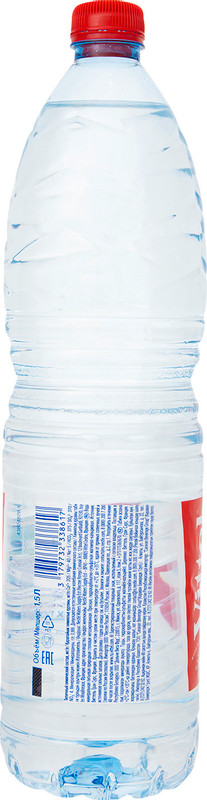 Вода Vittel минеральная питьевая столовая негазированная, 1.5л — фото 1