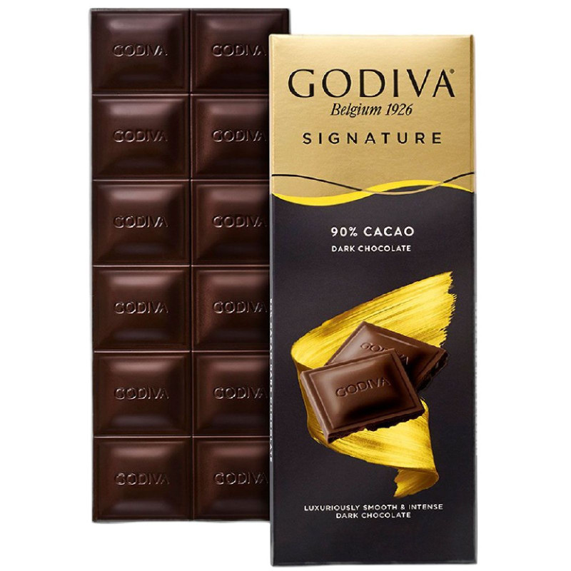 Шоколад горький Godiva 90%, 90г — фото 1