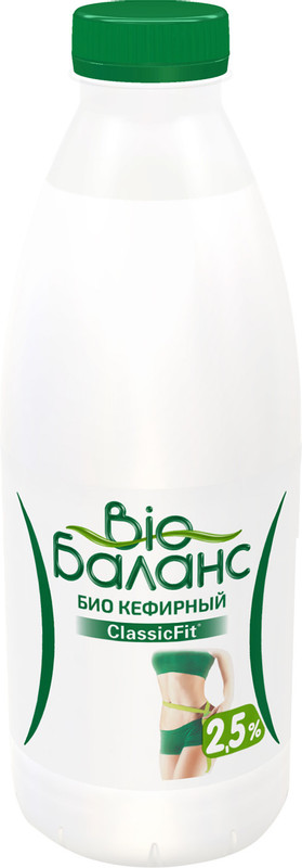 Биопродукт Bio Баланс кефирный 2.5%, 930мл — фото 1