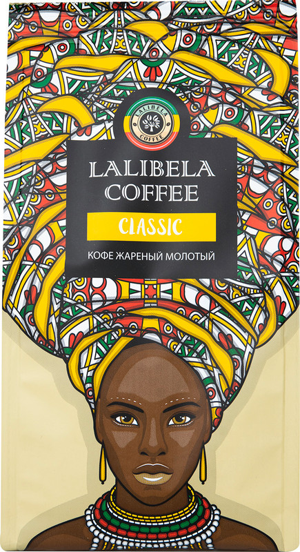 Кофе Lalibela Coffee Classico жареный молотый, 200г — фото 4