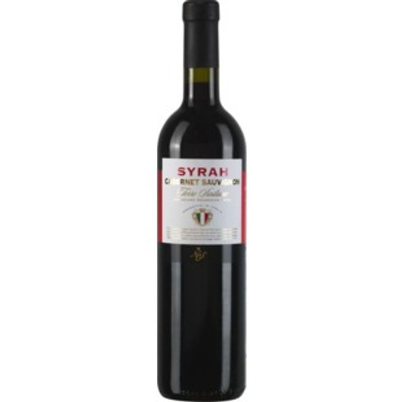 Вино Сира Каберне Совиньон Терра Сичилиане красное сухое, 750мл