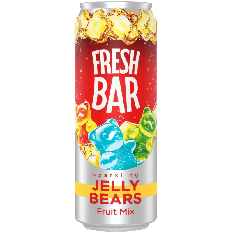 Напиток газированный Fresh Bar Jelly Bears, 450мл