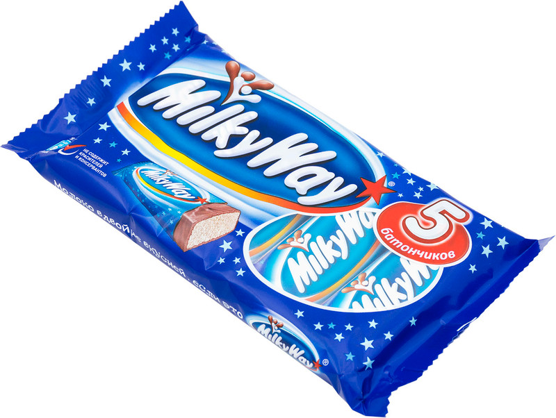 Батончик шоколадный Milky Way, 5х26г — фото 2