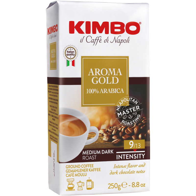 Кофе Kimbo Espresso Barista натуральный жареный молотый в капсулах 10х5,5г — фото 1