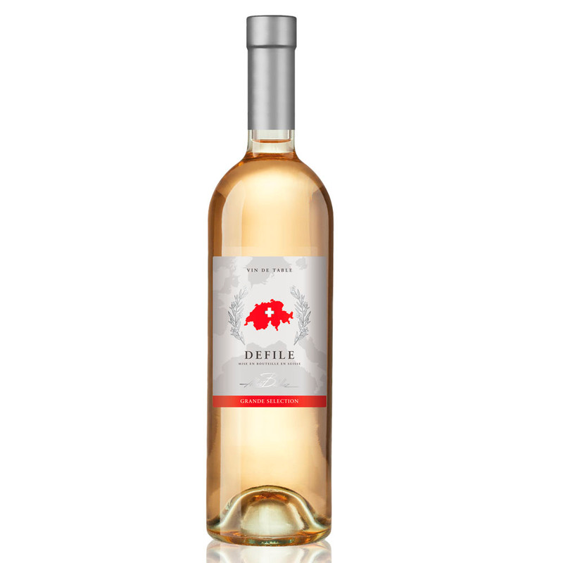 Вино Defile белое полусладкое 11.5%, 750мл