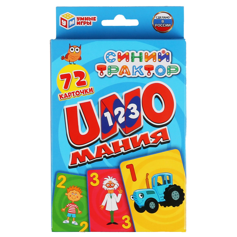 Игра настольная Умные Игры Uno Мания для детей в ассортименте