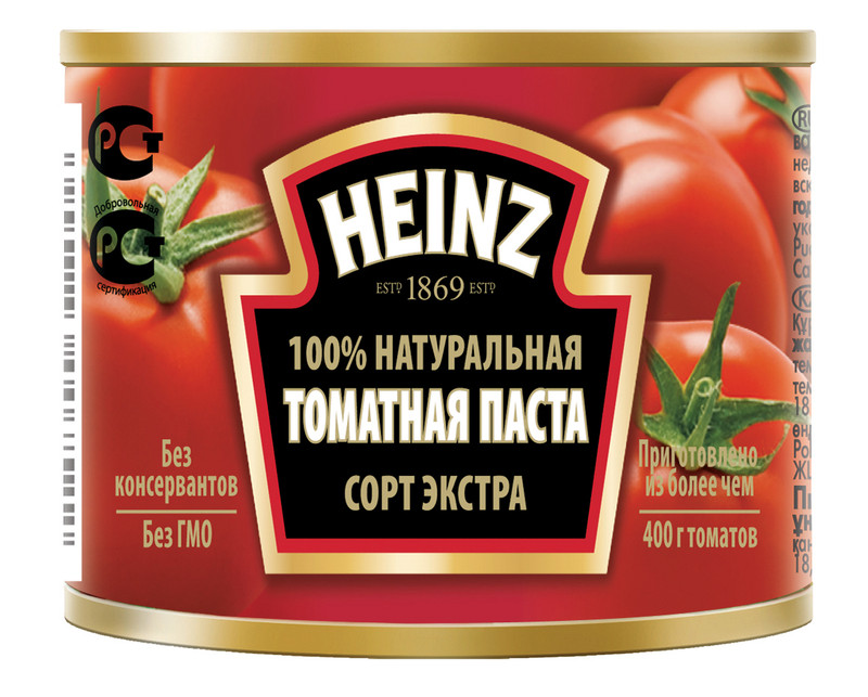 Паста томатная Heinz, 70г