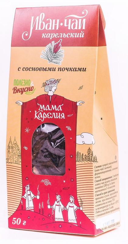 Напиток Иван-чай Мама Карелия с сосновыми почками, 50г — фото 1