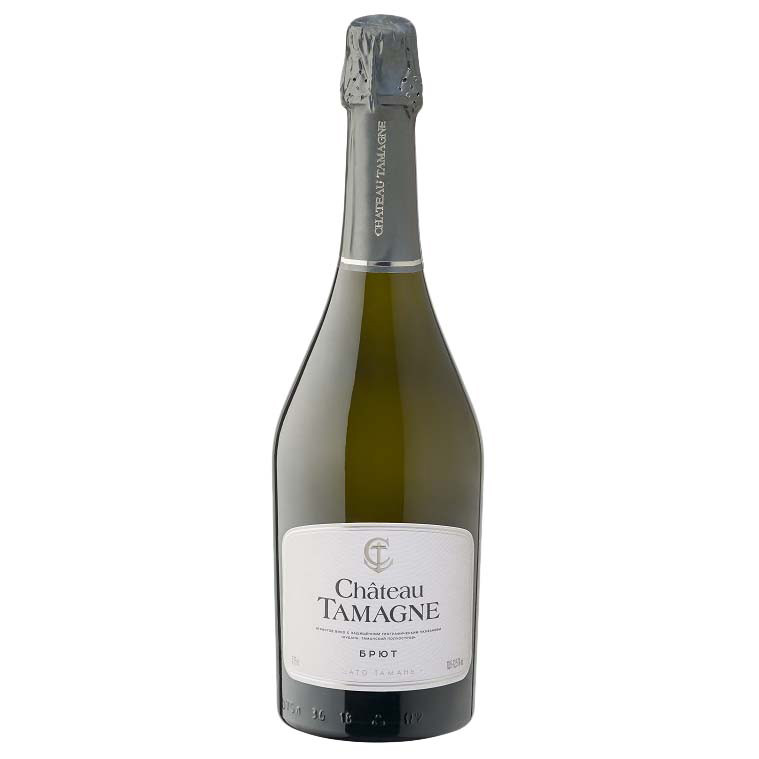 Шампанское Chateau Tamagne белое брют 10.5-13%, 750мл