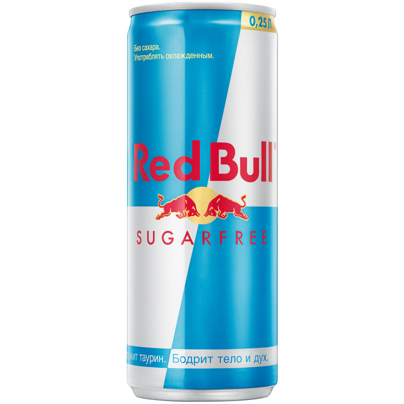 Редбул без сахара. Энергетический напиток Red bull 250 мл. Напиток энергетический ред Булл 0,25л без сахара ж/б. Ред Булл без сахара 0.25.