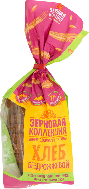 Хлеб Волжский Пекарь Здоровая коллекция бездрожжевой, 250г