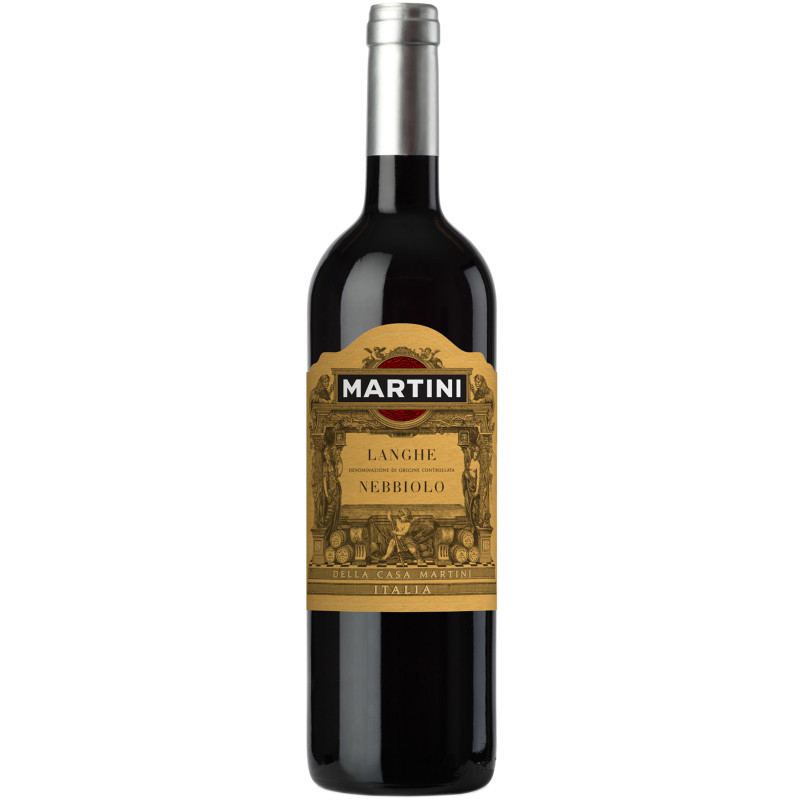 Вино Martini Langhe Nebbiolo красное сухое 13.5%, 750мл