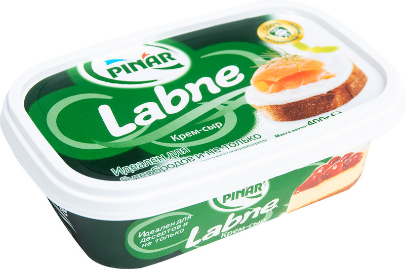 Крем-сыр мягкий Pinar Labne 60%, 400г