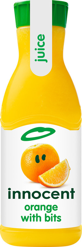 Сок Innocent апельсиновый с мякотью прямого отжима, 900мл — фото 1