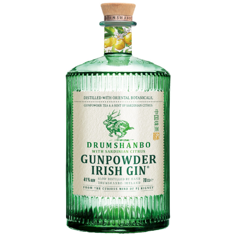 Джин Drumshanbo Gunpowder Sardinian Citrus Irish Gin 43%, 700мл