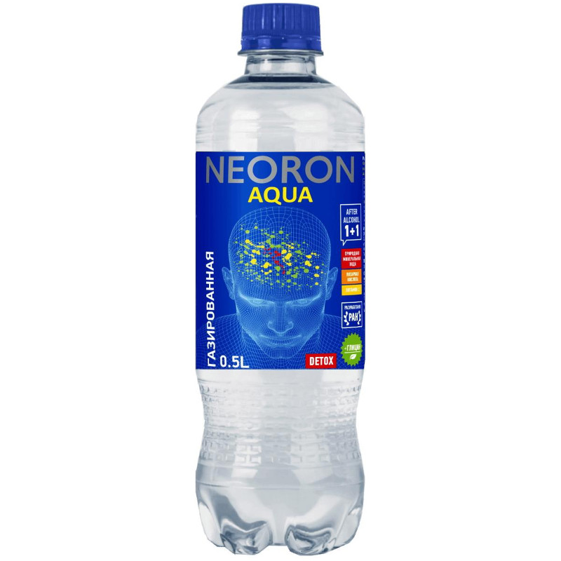 Напиток безалкогольный Neoron Aqua среднегазированный, 500мл