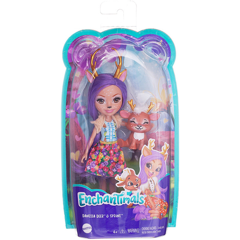 Игрушка Mattel Enchantimals Кукла и фигурка DVH87 — фото 3