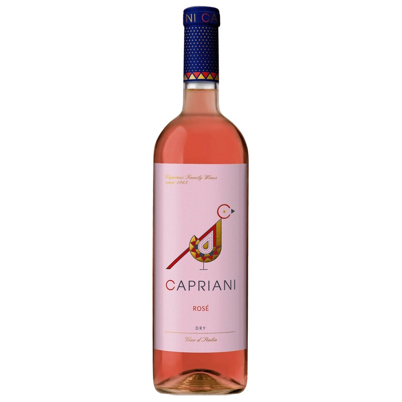 Вино Capriani розовое сухое, 750мл