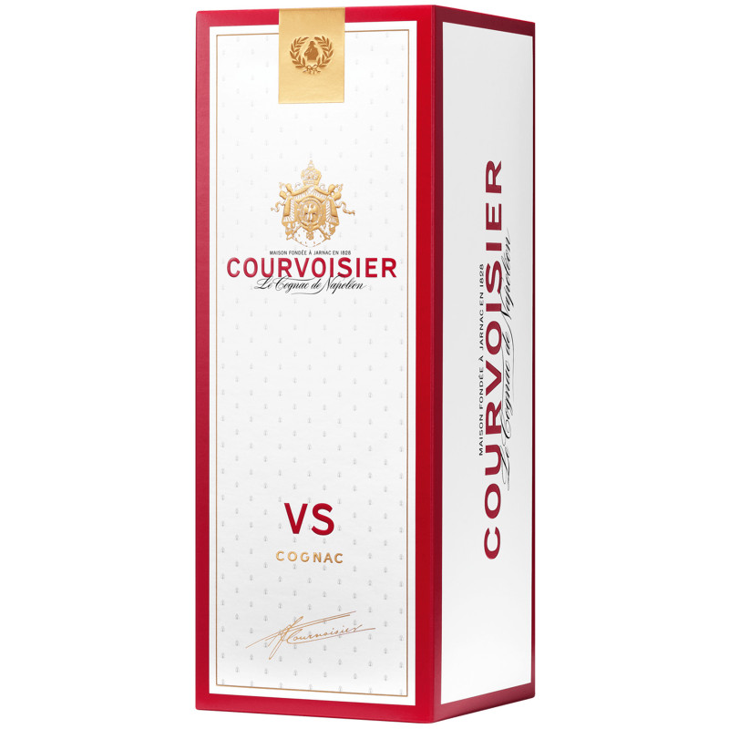 Коньяк Courvoisier VS 40% в подарочной упаковке, 700мл — фото 2