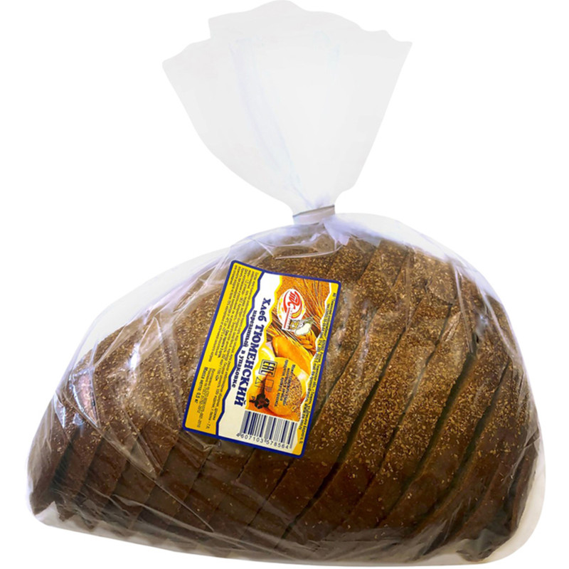Хлеб Тюменский ХК Тюменский ржано-пшеничный нарезка, 500г