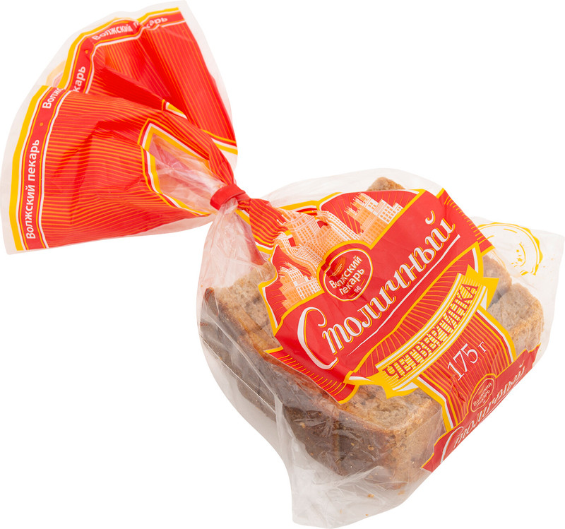 Хлеб Волжский Пекарь Столичный четвертинка нарезка, 175г — фото 1