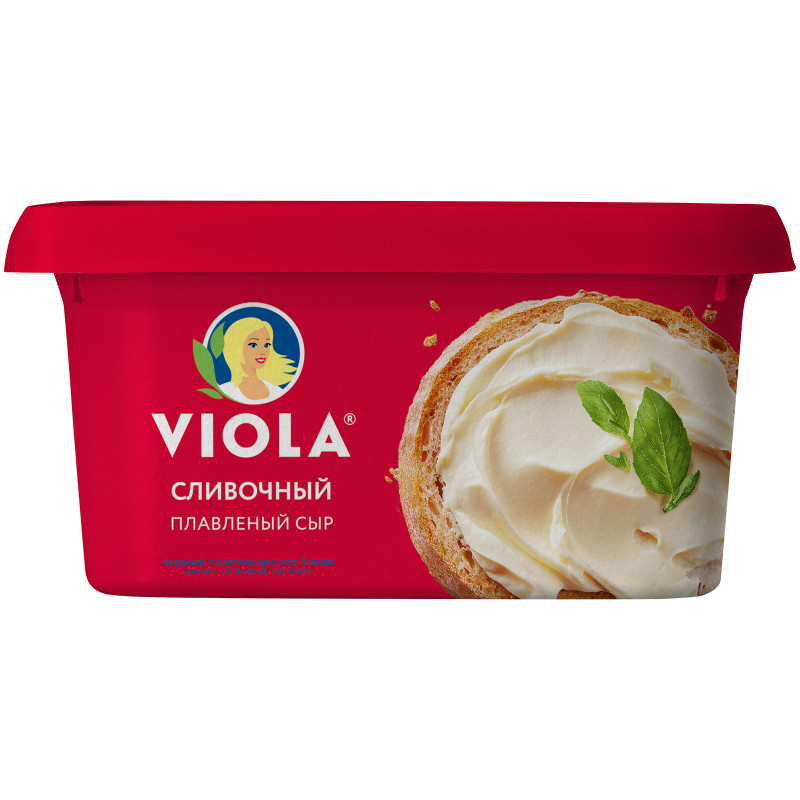 Сыр плавленый Viola Сливочный 50%, 400г — фото 1