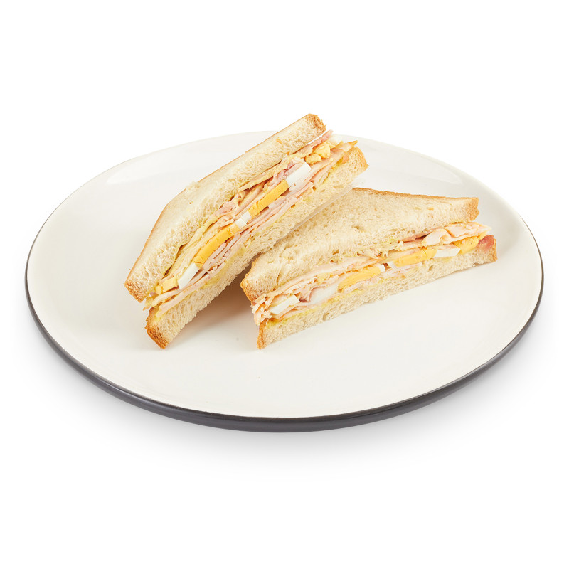 Сэндвич с цыпленком, беконом и яйцом Шеф Перекрёсток, 150г — фото 2