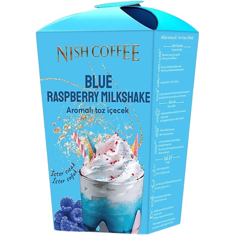 Кофе Nish Coffee Голубая Малина растворимый, 250г