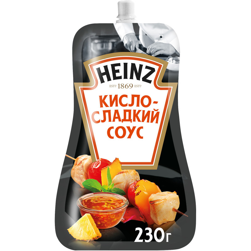 Соус Heinz кисло-сладкий деликатесный, 230мл — фото 1